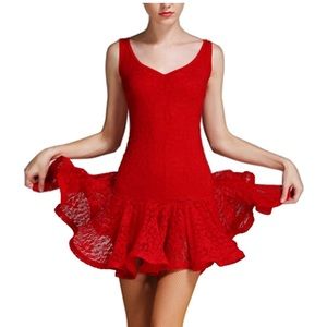 Newcomer/Bronze ballroom dance dress